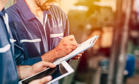 Équipe de techniciens BTP